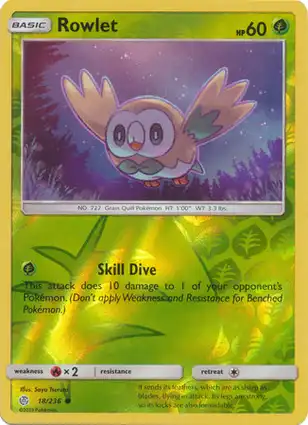 Rowlet 18/236 Cosmic Eclipse