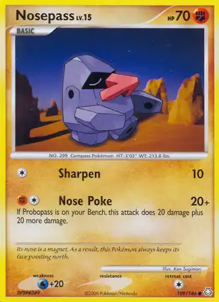 Nosepass 109/146 Legends Awakened