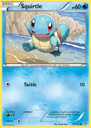 Squirtle 24/135 Plasma Storm