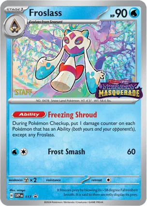 Froslass 117 Scarlet & Violet Promos