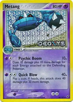 Metang 40/107 EX Deoxys