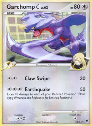 Garchomp C 60/147 Supreme Victors