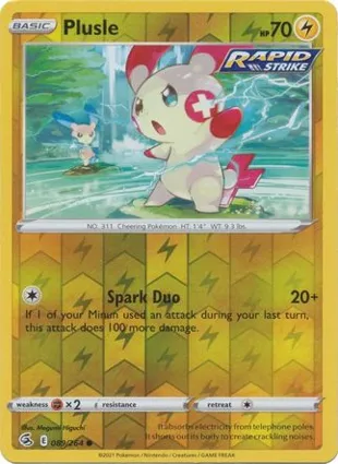 Plusle 089/264 Fusion Strike