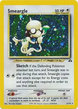 Smeargle 11/75 Neo Discovery