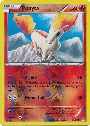Ponyta 14/83 Generations