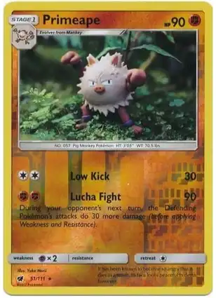 Primeape 51/111 Crimson Invasion