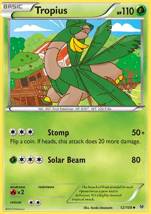 Tropius 12/108 Roaring Skies