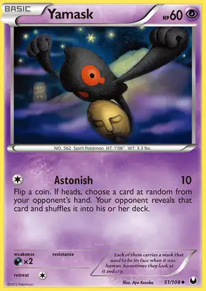 Yamask 51/108 Dark Explorers