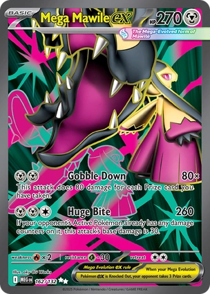 Mega Mawile ex 162/132 Mega Evolution