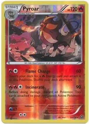 Pyroar 23/114 Steam Siege