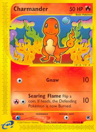 Charmander 98/165 Expedition Base Set