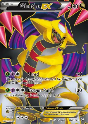 Giratina-EX 124/124 Dragons Exalted
