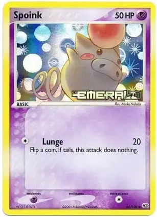 Spoink 66/106 EX Emerald