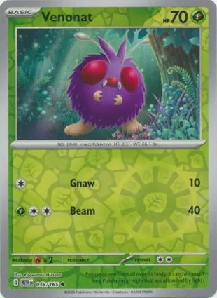 Venonat 048/165 Scarlet & Violet 151