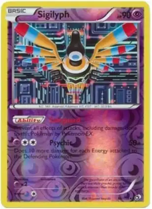 Sigilyph 66/113 Legendary Treasures