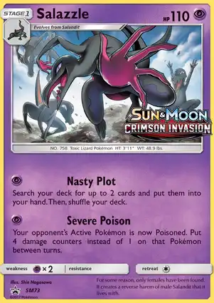Salazzle SM73 Sun & Moon Promos