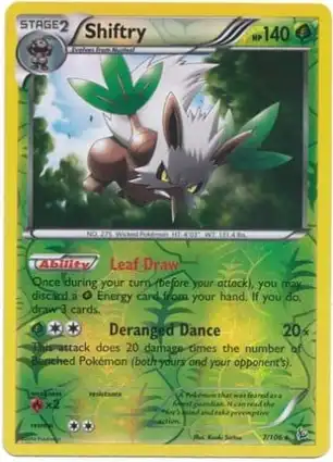 Shiftry 7/106 Flashfire