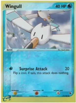 Wingull 77/109 EX Ruby & Sapphire