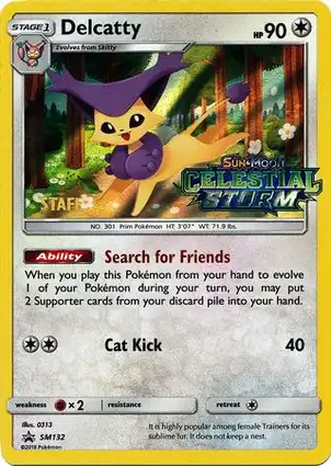 Delcatty SM132 Sun & Moon Promos