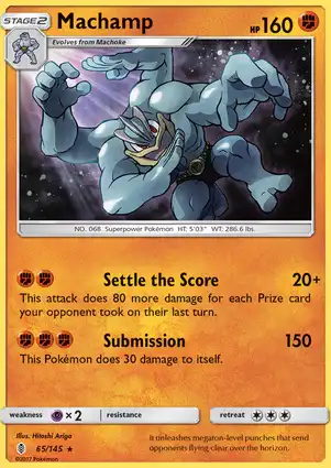 Machamp 65/145 Guardians Rising