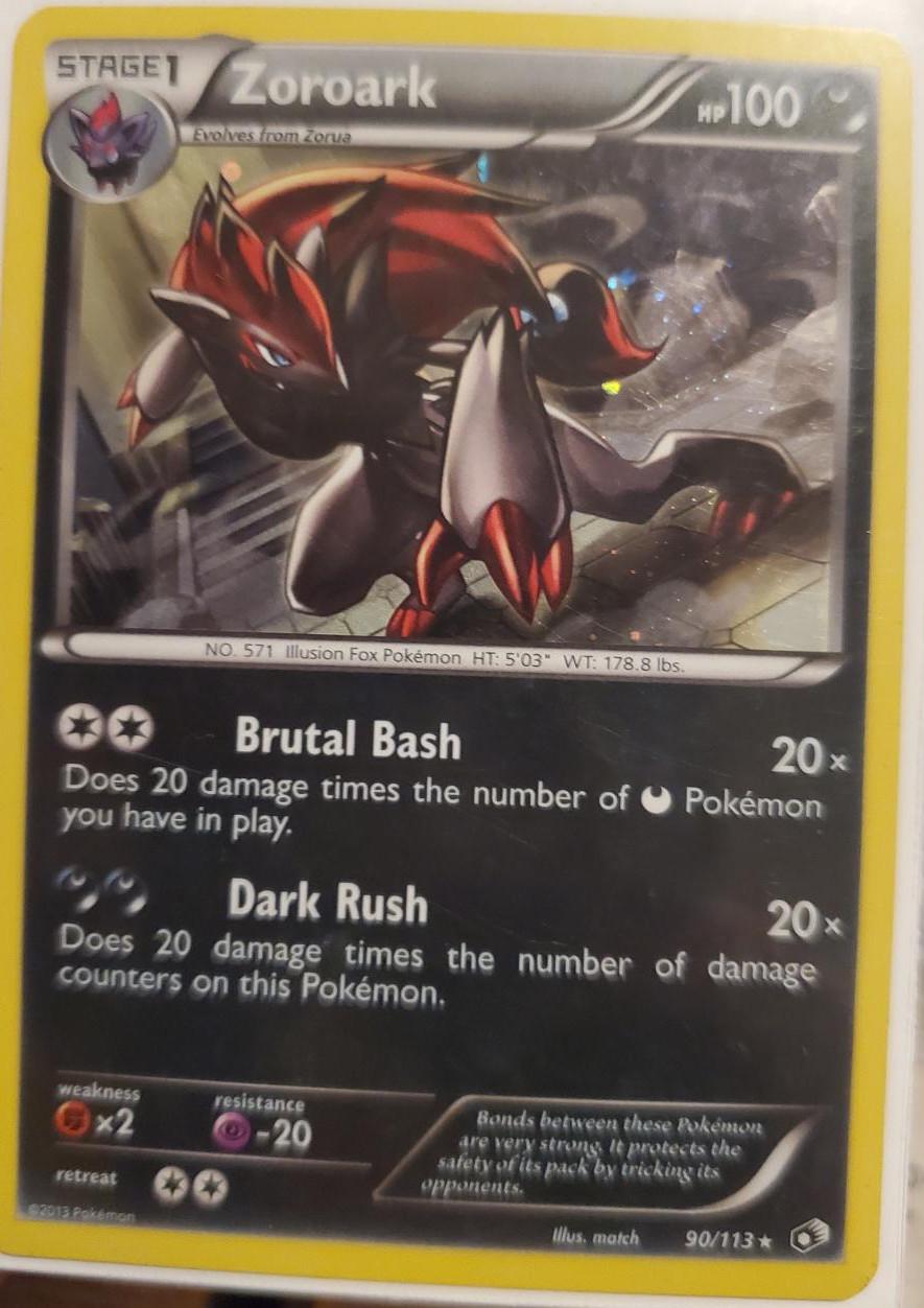 Zoroark 90/113 Legendary Treasures