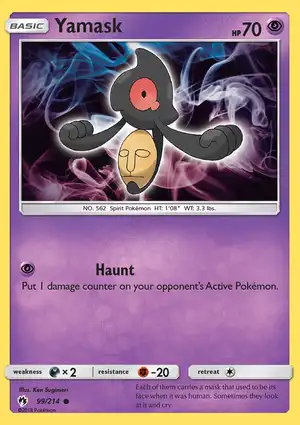 Yamask 99/214 Lost Thunder