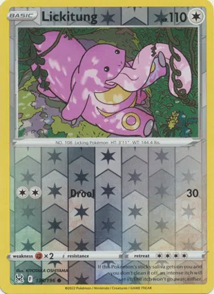 Lickitung 138/196 Lost Origin