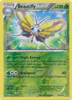Beautifly 8/124 Dragons Exalted