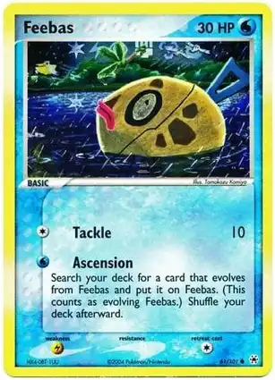 Feebas 61/101 EX Hidden Legends