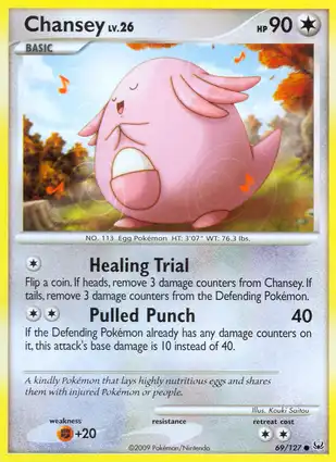 Chansey 69/127 Platinum