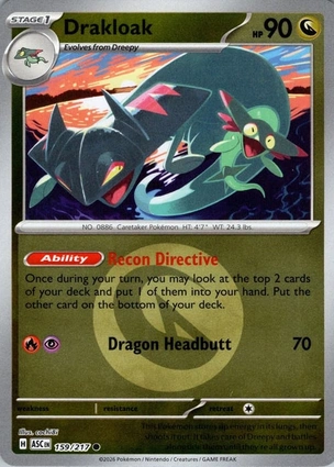 Drakloak 159/217 Ascended Heroes