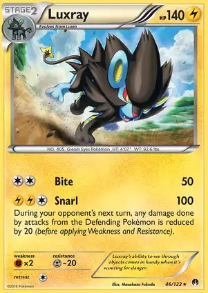 Luxray 46/122 BREAKpoint