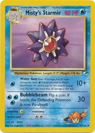 Misty's Starmie 56/132 Gym Heroes