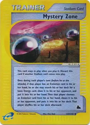 Mystery Zone 137/144 Skyridge