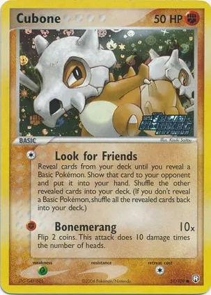 Cubone 51/109 EX Team Rocket Returns