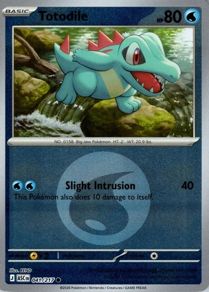 Totodile 041/217 Ascended Heroes