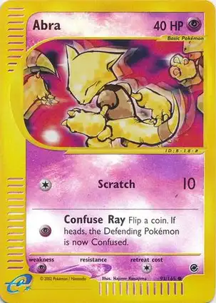 Abra 93/165 Expedition Base Set