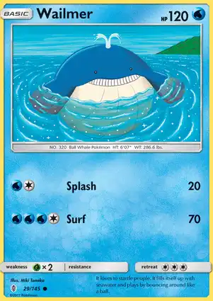 Wailmer 29/145 Guardians Rising