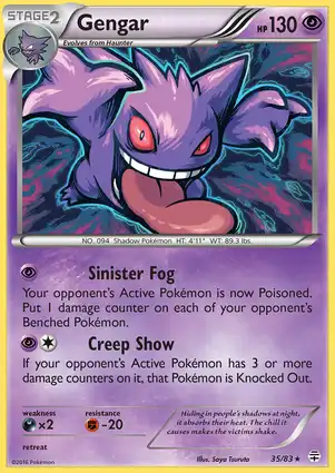 Gengar 35/83 Generations