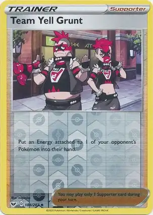 Team Yell Grunt 184/202 Sword & Shield