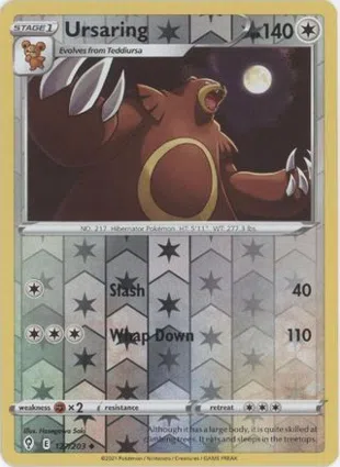 Ursaring 127/203 Evolving Skies