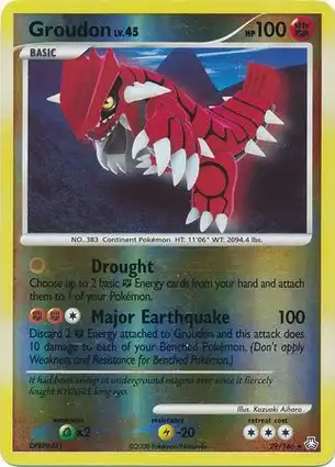 Groudon 29/146 Legends Awakened
