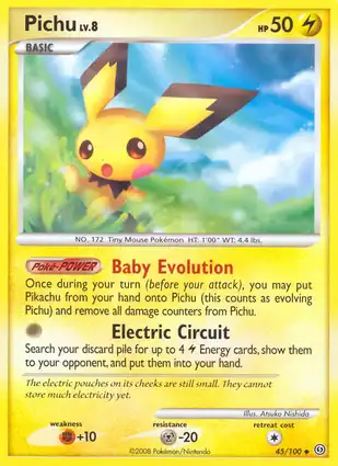 Pichu 45/100 Stormfront