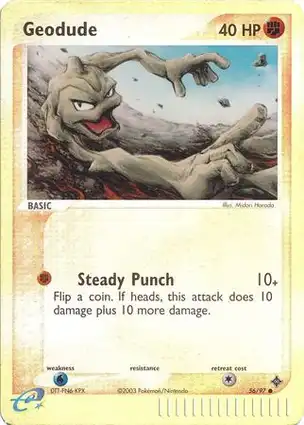 Geodude 56/97 EX Dragon