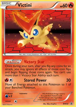 Victini BW32 Black & White Promos