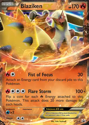 Blaziken EX XY54 XY Promos