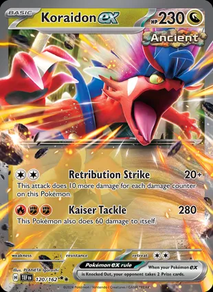 Koraidon ex 120/162 Temporal Forces
