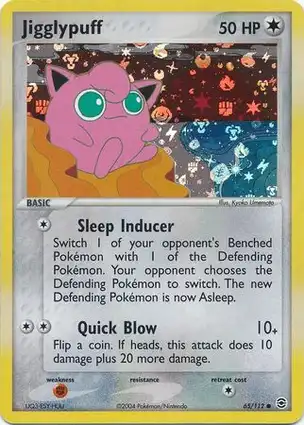 Jigglypuff 65/112 EX FireRed & LeafGreen