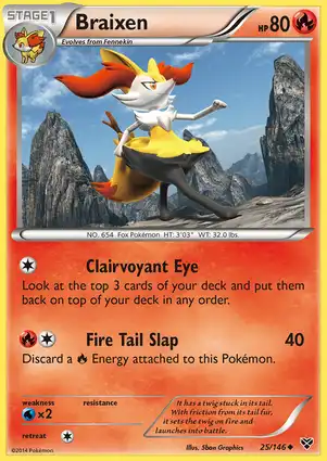 Braixen 25/146 XY