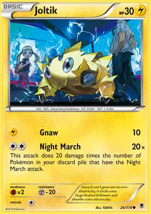 Joltik 26/119 Phantom Forces